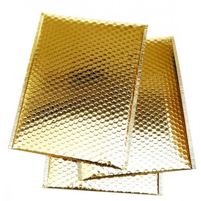 Wholesale Colored Metallic foil bubble mailer with logo Padded Envelopes