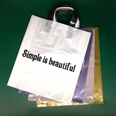 Custom Printing Plastic shopping bags for clothes Gifts Store